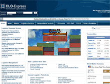 Tablet Screenshot of clo-express.com